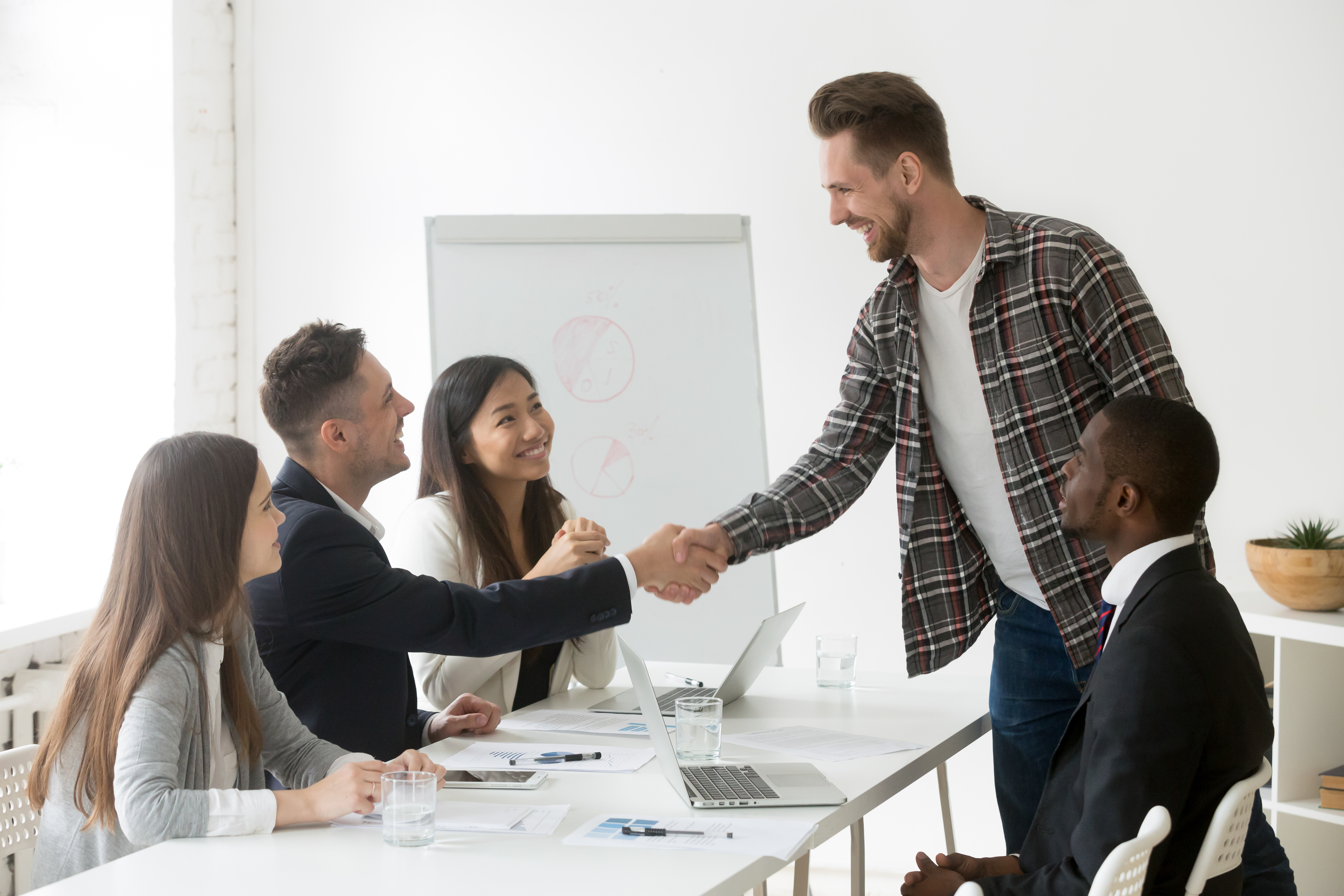 Adaptive hiring and talent acquisition strategy illustration